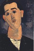 Amedeo Modigliani Portrait of Juan Gris (mk39) oil on canvas